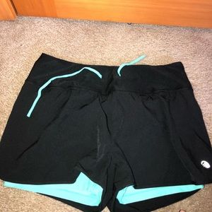Shorts worn once!